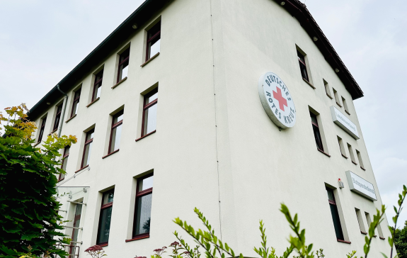 Das Bild zeigt den Entnahmestandort Schwerin von außen