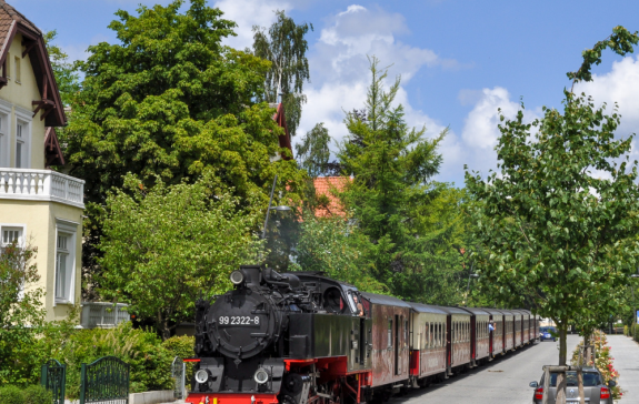 Die Bäderbahn Molli in Bad Doberan